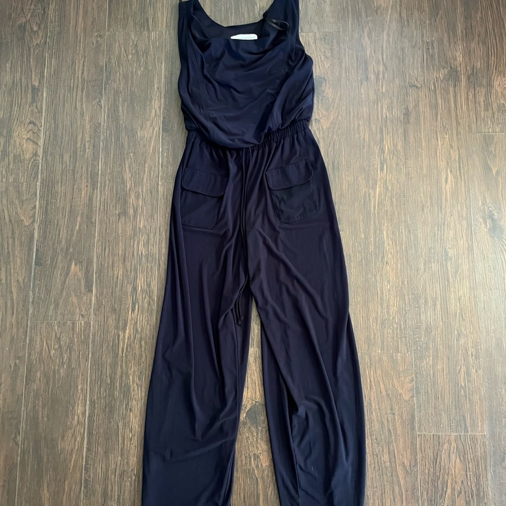 Emma & Michele Midnight Blue Jumpsuit
